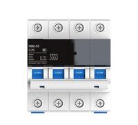 Disjoncteur miniature à montage sur rail DIN NB6-63 DZ30 DZ40 EPN DPN TPN 1P 2P 3P 4P AC 230/400 V ROCB(2P,40A)