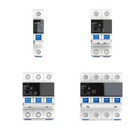 Disjoncteur miniature à montage sur rail DIN NB6-63 DZ30 DZ40 EPN DPN TPN 1P 2P 3P 4P AC 230/400 V ROCB(63A,3P)