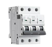 Disjoncteur miniature à rail DIN GYM9 3P 6KA MCB 6A-63A Type CA direct(20A)