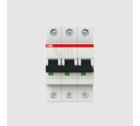 Disjoncteur miniature ABB 2CDS253001R0064 S203-C6 - 3 broches, type C, 6 A Neuf