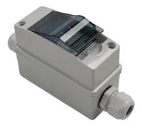 Disjoncteur miniature AC avec boîte de combinaison solaire photovoltaïque et boîte de jonction étanche pour une distribution électrique sécurisée (32 A)