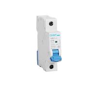 Disjoncteur miniature basse tension NB1-63 1P C20A 10A 25A 32A 63A 40A 2A, protection moteur modulaire sur rail DIN CE(25 V)