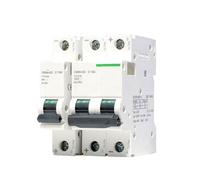 Disjoncteur miniature C65N-DC 1P 2P A9 for rail, 32A 40A 50A 63A, 1 pièce, for énergie solaire domestique(40A,1P)