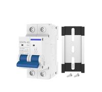 Disjoncteur miniature CA 2 pôles 6 A-63 A 120/240 V, interrupteur de déclenchement magnéto-thermique, 1 pièce(6A)