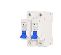 Disjoncteur miniature CA unipolaire 6 A, 10 A, 16 A, 20 A, 25 A, 32 A, 40 A, 50 A, 63 A, 120/240 V, à déclenchement magnéto-thermique, montage sur rail DIN, 2 pièces/ensemble(40A 2pcs)