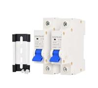 Disjoncteur miniature CA unipolaire 6 A-63 A 120/240 V, déclenchement magnéto-thermique, montage sur rail DIN, 1 pièce(16A 2pcs)