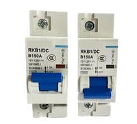 Disjoncteur miniature DC 1P/2P 12 V, 24 V, 36 V, 48 V, 60 V, 72 V, 96 V, 120 V, 100 A, 125 A, 150 A, 200 A, 250 A, for batteries d'onduleurs solaires(1P,150A)