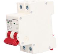 Disjoncteur miniature DC 2P Isolateur de système PV solaire Montage sur rail DIN 1000 V 40 A DZ47-63Z C40