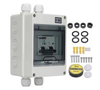 Disjoncteur miniature DC IP65 2P 125A, interrupteur de sécurité solaire photovoltaïque