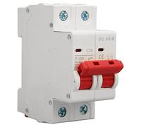 Disjoncteur Miniature DC, Isolateur 2P 1000V 25a Pour Système Solaire PV, Capacité De Rupture 6000a, Montage Sur Rail DIN, Interrupteur De Déconnexion DC