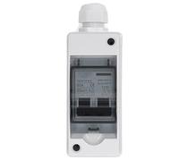 Disjoncteur miniature DC, Isolateur de circuit DC polyvalent étanche IP65 DC12V ?400V AC90 ?400V PA66 complet for système PV Interrupteur automatique