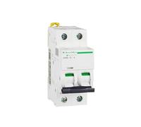 Disjoncteur miniature de commutateur d'air de 2P iC65N ménage 1/2/3/4/6/10/16/20/25/32/40/50/60/63a commutateur d'air AC C/D(25A)