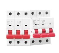 Disjoncteur miniature de sécurité tripolaire 6 A, 10 A, 16 A, 20 A, 25 A, 32 A, 40 A, 50 A, 63 A, 220 V/400 V(16a)