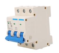 Disjoncteur miniature,Disjoncteur 3P,Disjoncteur monté sur rail DIN,Interrupteur de protection contre les courts-circuits,Disjoncteur 400V 63A,Interrupteur de protection contre les surcharges