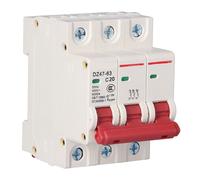 Disjoncteur miniature,Disjoncteur AC,Disjoncteur 3P,Disjoncteur Rail DIN,Disjoncteur 400V,Interrupteur d'air domestique