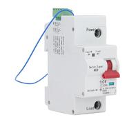 Disjoncteur Miniature, Disjoncteur Intelligent 1P avec Protection Contre Les Surtensions et Les sous-tensions, Contrôle Passif AC230V, Contrôle Actif, Disjoncteur à Montage sur