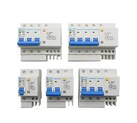 Disjoncteur Miniature domestique DZ47LE-63, commutateurs d'air 1P/2P/3P/4P avec protection contre les fuites, porte principale triphasée(6 Years,3P N)