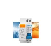 Disjoncteur Miniature Domestiques Disjoncteur Différentiel TPNL DPNL 230 V 1P+N Avec Protection Contre Les Surintensités Et Courts-circuits(White 63A)