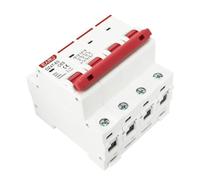 Disjoncteur Miniature Domestiques Disjoncteur Miniature DZ47 1-4 Pôles 3 A, 6, 10, 16, 20, 32, 40, 50, 63, 400 V, Type C, Montage Sur Rail DIN 35 Mm, Capacité De Coupure KA(4,25A)