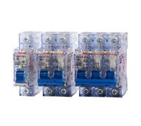 Disjoncteur miniature DZ47 25A 32A 40A 50A 63A C45 MCB 1p 2p 3p 4p 1 pièce(4,50A)
