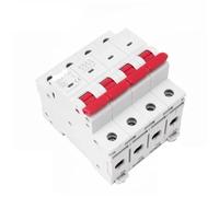 Disjoncteur miniature GYM10 4P 6KA AC MCB DIN Rail 220 V 400 V 6 A-63 A, fabricant direct d'usine, approuvé CE CB(40A)