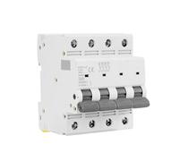 Disjoncteur miniature GYM9-125 4P 80A 100A 125A AC, courbe C, disjoncteur électrique 4P largeur 71.2mm 400V 6KA(100A)