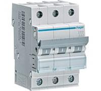 Disjoncteur miniature Hager MCN325 3 pôles, 6 kA, caractéristique C, 25 A