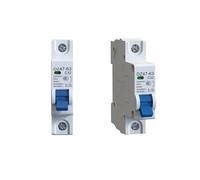 Disjoncteur miniature MCB DZ47-63 230 V 400 V 1P 2P 3P 4P 6 A 16 A 32 A 40 A 50 A 63 A Interrupteur magnétothermique(4,63A)