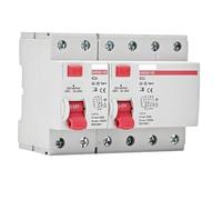 Disjoncteur Miniature Modulaire 10/30mA Type A RCD RCCB Electromagnetic Leakage Circuit Breaker 16/25/40/63A 2P AC230V 4P 400V Charging Pile Protect(63A,4P 30mA)