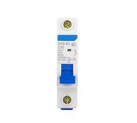 Disjoncteur miniature monophasé NXB-63 courbe C AC 230 V DZ47 1A 2A 3A 6A 10A 16A 20A 25A 32A 40A 63A(25A)