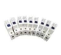 Disjoncteur miniature monophasé TOB1-63 type C 230/400 V~ 50 Hz/60 Hz 3 A, 6 A, 10 A, 16 A, 20 A, 25 A, 32 A, 40 A, 50 A, 63 A(1P 6A)
