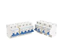 Disjoncteur miniature NBT2-125DC 1P 2P 4P for rail DIN PV DC 300 V 600 1000 125 A 10 kA courbe C(100a,1P 300VDC)