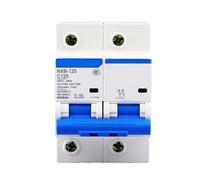 Disjoncteur miniature NXB-125 2P 63A 80A 100A 125A 220V 230V 50HZ MCB DZ47, Pièces(63A)