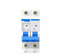 Disjoncteur miniature NXB-63 2P AC, courbe C, 400 V, 10 A, 16 A, 20 A, 25 A, 32 A, 40 A, 63 A, rail DIN DZ47(40A)