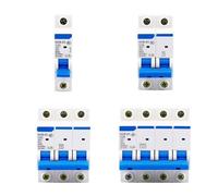 Disjoncteur Miniature NXB-63 DZ30 DZ40 EPN DPN TPN 1P 2P 3P 4P AC 230/400V, Montage Sur Rail DIN, Interrupteur À Air Domestique, Pièces(2P,20A)