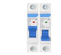 Disjoncteur miniature NXB-63 MCB 6kA type D 1P 220V 230V 240V 1A 2A 3A 4A 6A 10A 16A 20A 25A 32A 40A 50A 63A(4A)