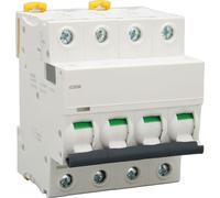 Disjoncteur miniature, PA66, boîtier ignifugé, 4P, disjoncteur automatique pour bâtiments commerciaux, AC 400 V, 16 A