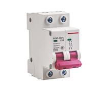 Disjoncteur Miniature Photovoltaïque 2P DC: 1000V 16A Disjoncteur DC Miniature, Disjoncteurs De Sécurité, Miniature Disjoncteurs Protection Pour L'Énergie Solaire Petit Système De Production D'Énergie