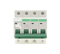 Disjoncteur miniature SCB-63 4P 400 V 6 A 10 A 16 A 20 A 25 A 32 A 40 A 50 A 63 A Installation sur rail de 35 mm Interrupteur de générateur(63A)