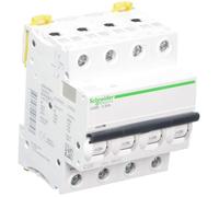 Schneider Electric a9 °F74420 IC60 N disjoncteur, acti9, courbure C, 4P, 85 mm Hauteur X 72 mm largeur X 78.5 mm profondeur, 20 A Courant, 50/60 HZ, Blanc
