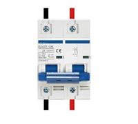 Disjoncteur miniature solaire photovoltaïque 2P DC500V, petit disjoncteur DC, interrupteur de production d'énergie photovoltaïque 63A 16A 40A 32A 125A(80A)