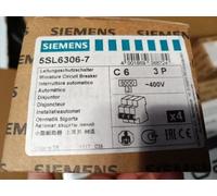 Disjoncteur miniature tripolaire Siemens C6 3P 5SL6306-7 neuf
