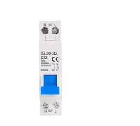 Disjoncteur miniature TZ30-32 DPN 1P+N MCB 6A 10A 16A 20A 25A 32A, montage sur rail DIN, interrupteur d'air domestique miniature(20A)