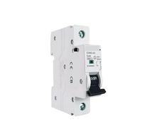 Disjoncteur miniature unipolaire 1P AC MCB 6A 10A 16A 20A 25A 32A 40A 50A 63A 415V Courbe C Courbe B 6KA Homologué CE CB(1P B Curve,25A)