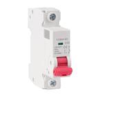 Disjoncteur miniature YCB6H-63 1P 18 mm, montage sur rail DIN, capacité de coupure 6 A/10 A/16 A/20 A/25 A/32 A(16A)