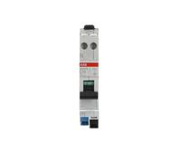 Disjoncteur modulaire - 1P+N - 10A - courbe C- 4500A/6kA-peignable-Auto - SN201SL