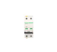 Disjoncteur modulaire 2P B 2A 6kA AC iC60N-B2-2 Acti9 A9F03202