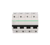 Disjoncteur modulaire 4P C 80A 6kA AC iC120 Acti9 A9N18372