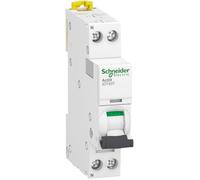Disjoncteur modulaire ACTI9 IDT40T 1P+N courbe C 4500A / 6kA 10A - SCHNEIDER ELECTRIC - A9P22610
