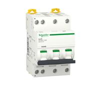 Disjoncteur modulaire ACTI9 IDT40T 3P+N courbe C 4500A / 6kA 20A - SCHNEIDER ELECTRIC - A9P22720